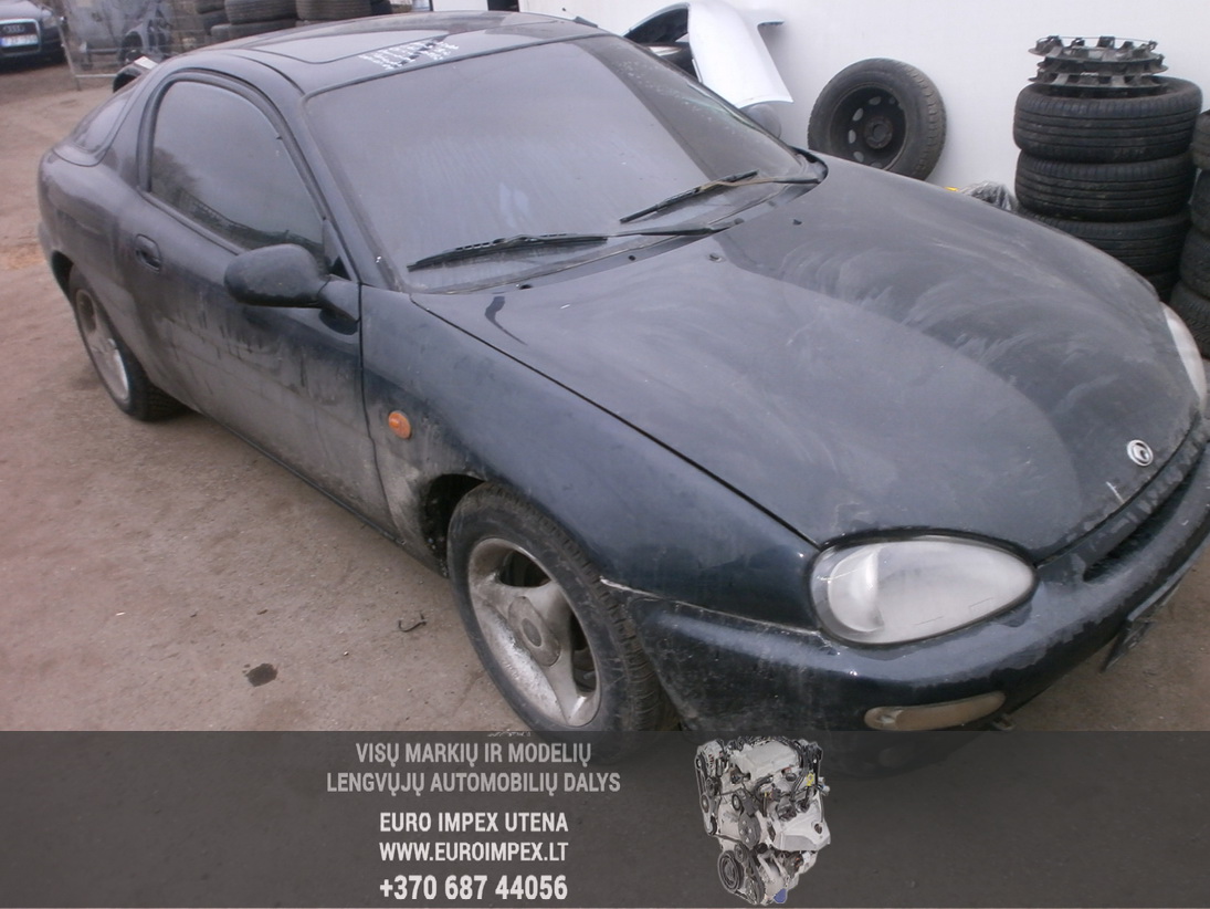 Used Car Parts Mazda MX-3 1992 1.6 Mechanical Coupe 2/3 d. Black 2014-1-03